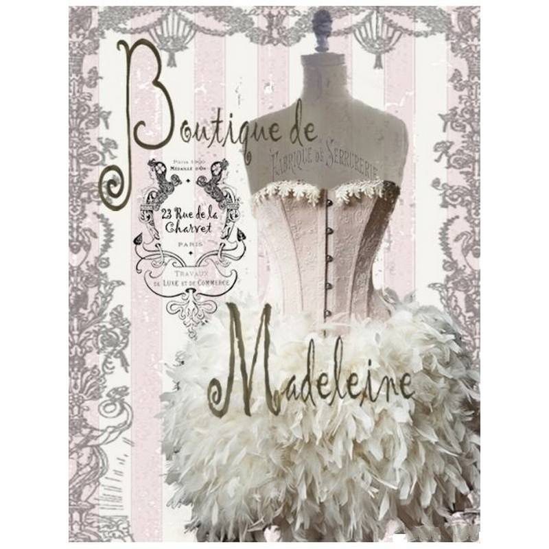 (image for) Madeleine Boutique Corset Wall Art