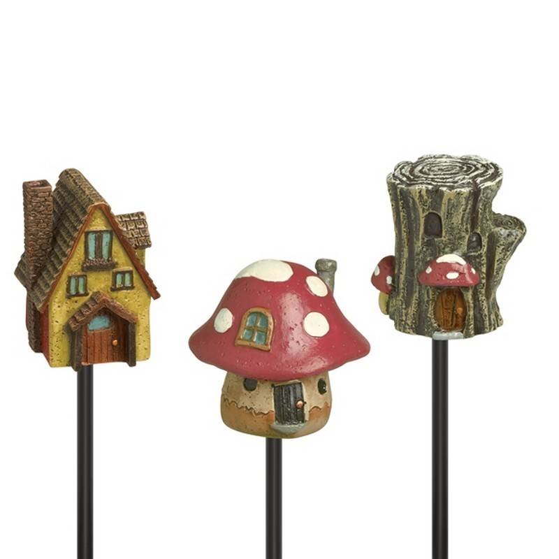 (image for) Birdhouse Offered in 7 Styles Fairy Garden Figurine