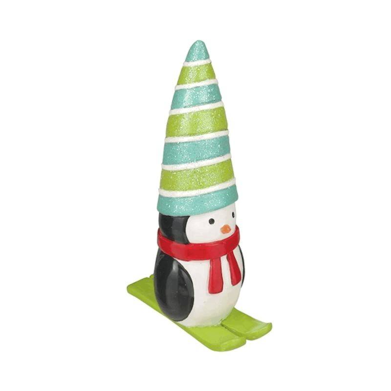 (image for) Christmas Penguin Figurine Fairy Garden Holiday Decor