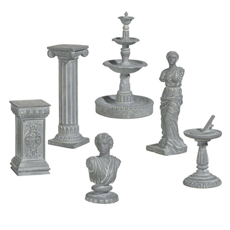 (image for) Classical Statues Fairy Garden Figurines Set of 6