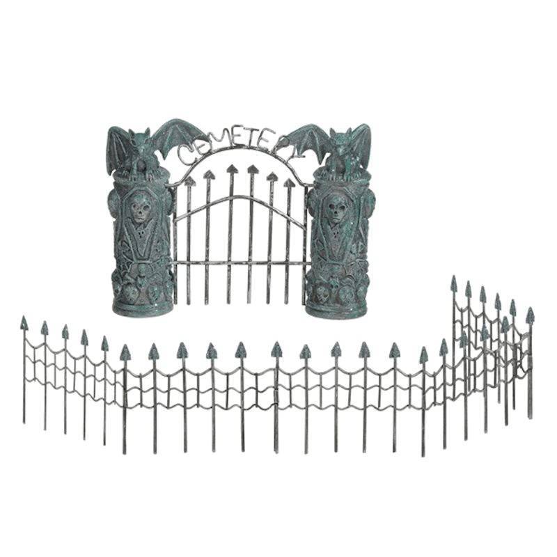 (image for) Halloween Figurine Cemetery Fairy Garden Holiday Decor