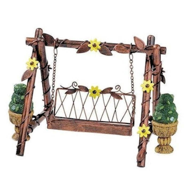 (image for) Swing Fairy Garden Figurine by Grasslands Road