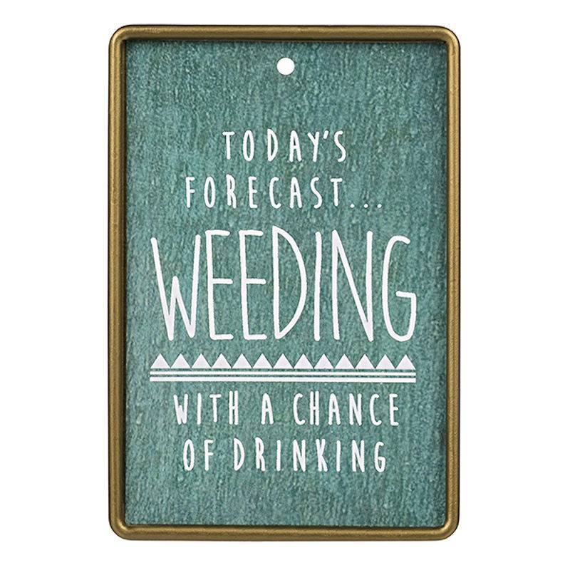 (image for) Chance of Drinking Garden Sign by Grasslands Road