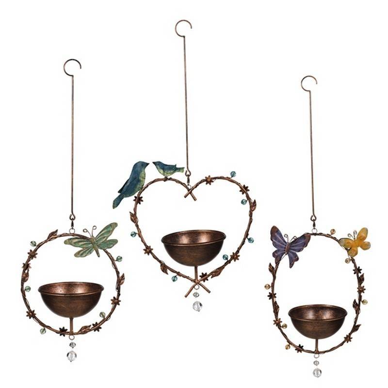 (image for) Birds & Butterflies Bird Feeder Hanging Garden Ornament