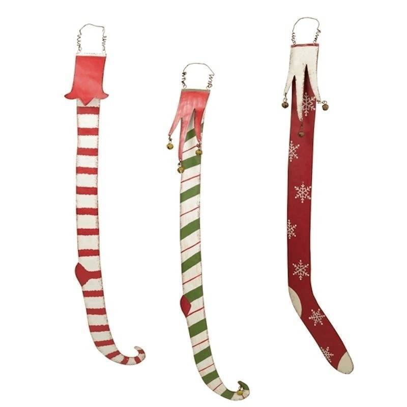 (image for) Metal Christmas Stocking Figurine