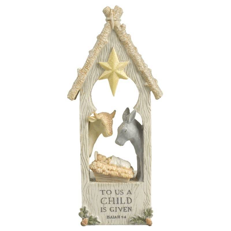 (image for) Gifts of Glory Nativity Figurine Christmas Candle Holder