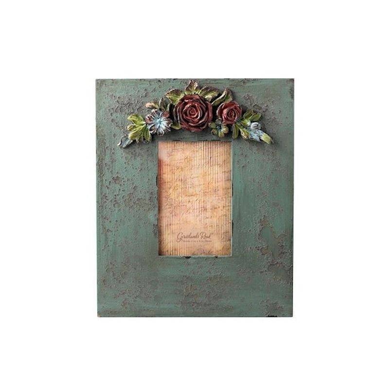 (image for) Floral Swag Rose Photo Frame