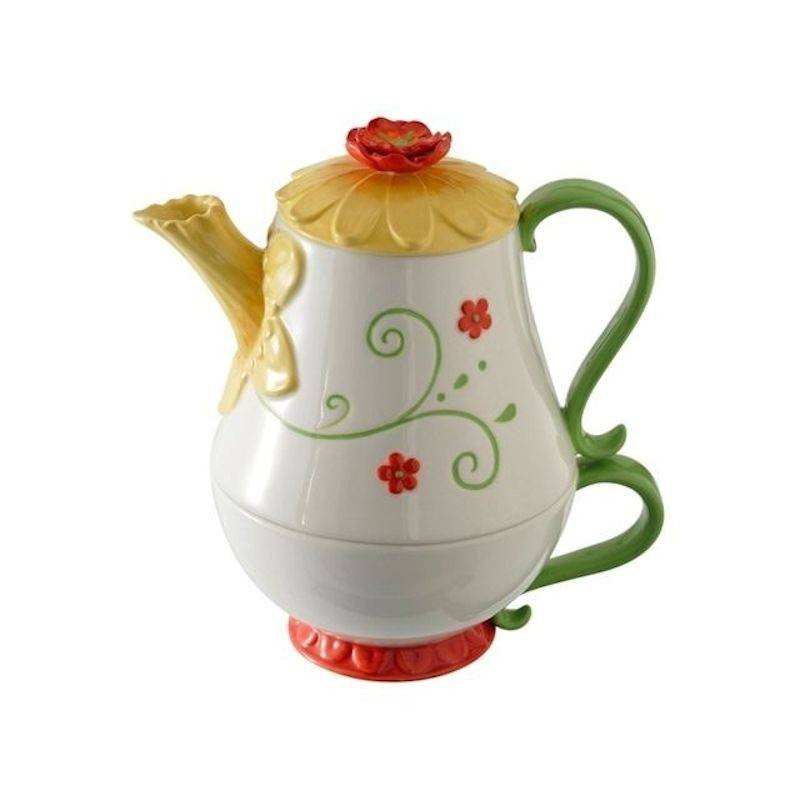 (image for) Spring Flower Parade Tea for One Set by Grasslands Road