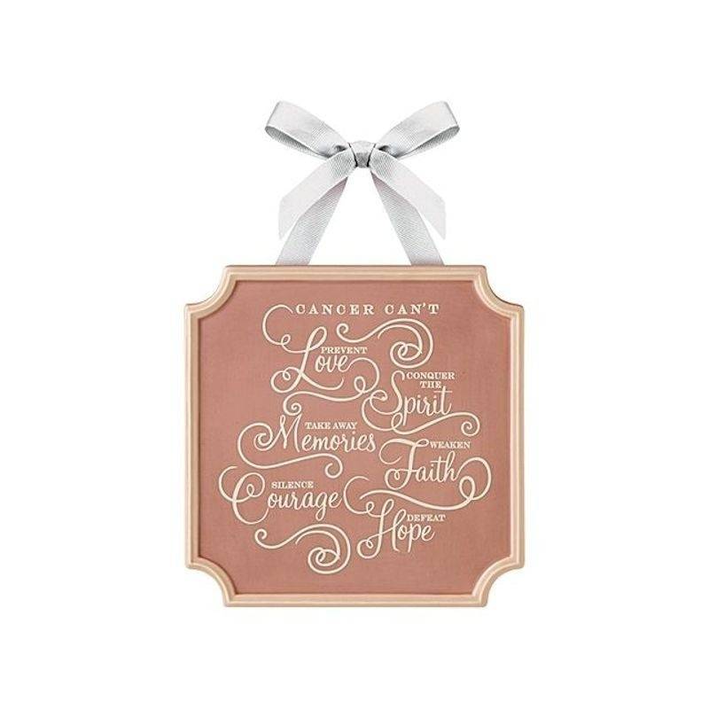 (image for) Cancer Can't Wall Art Ceramic Plaque