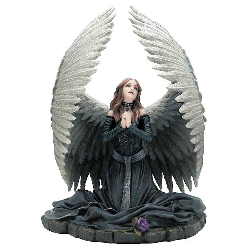 (image for) Prayer for the Fallen Angel Figurine by Anne Stokes