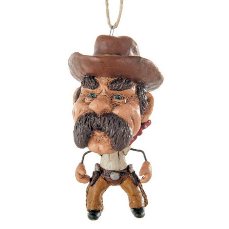(image for) Cowboy Figurine Christmas Ornament by Bert Anderson