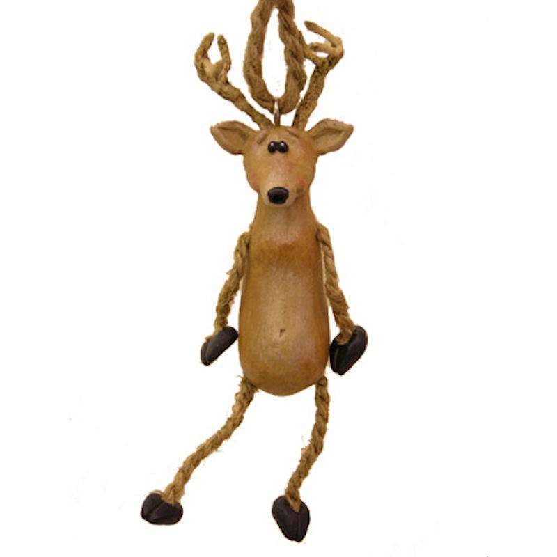 (image for) Deer Figurine Christmas Ornament by Bert Anderson
