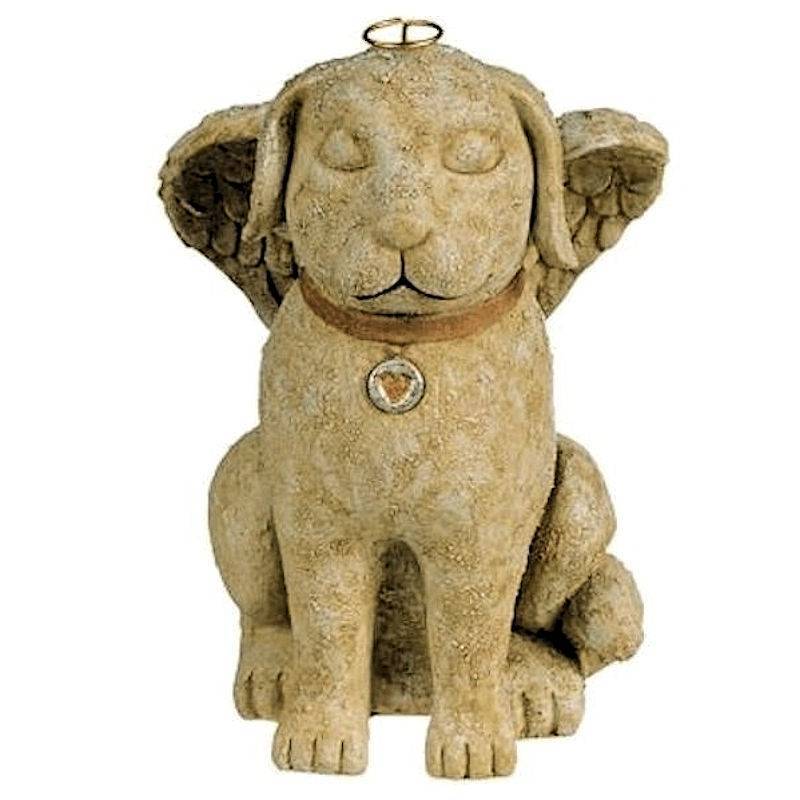 (image for) Dog Angel Pet Memorial Garden Figurine