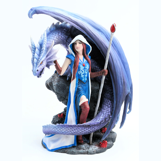 (image for) Dragon Mage Figurine by Anne Stokes