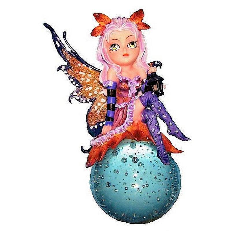 (image for) Eliza with Lantern Fairy Figurine