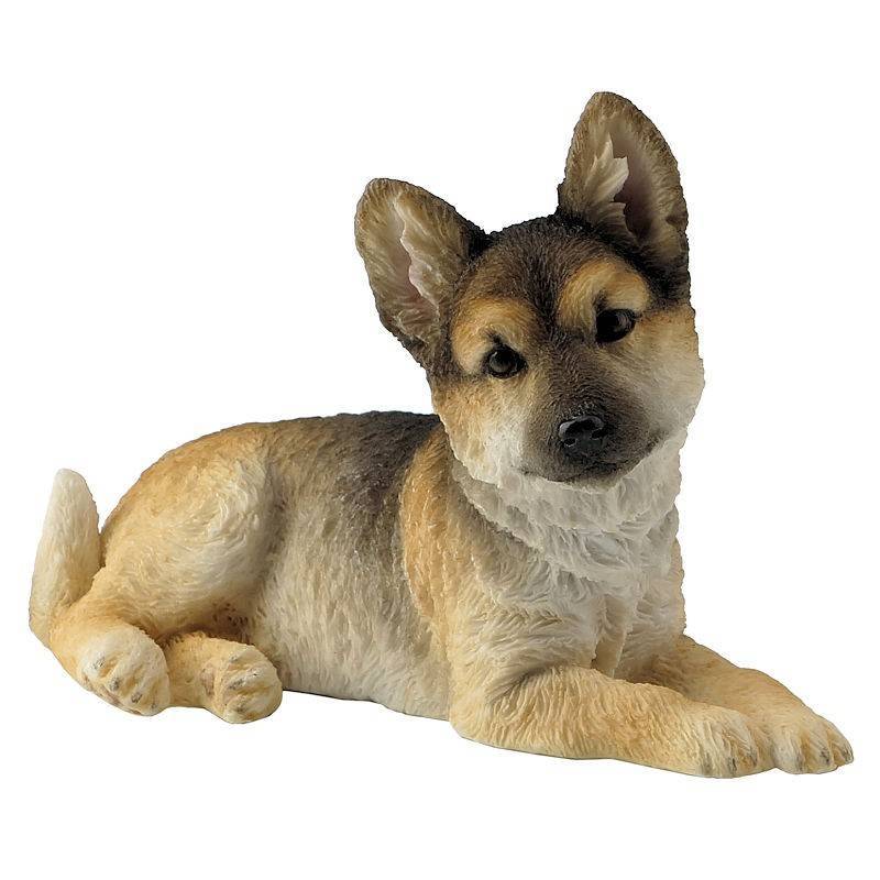(image for) German Shepherd Puppy Dog Figurine