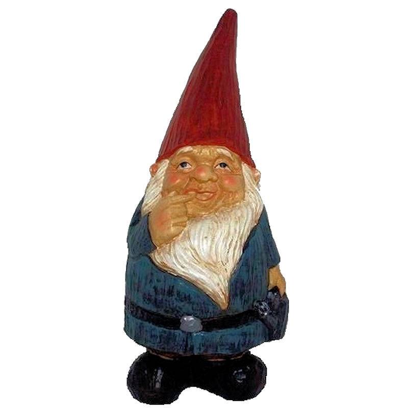 (image for) Gnome Garden Figurine What Did She Ask Me to Do
