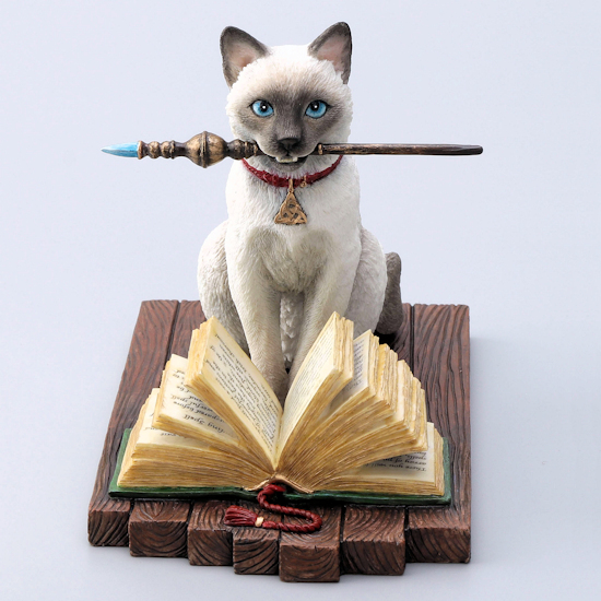 (image for) Hocus Pocus Cat Figurine by Lisa Parker