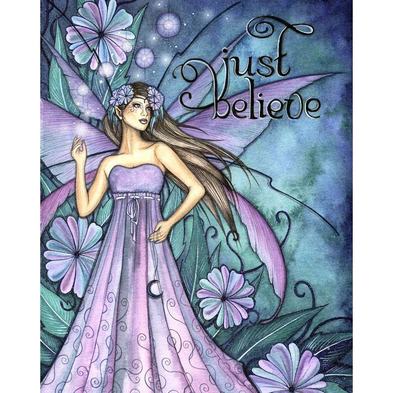 (image for) Just Believe Fairy Fantasy Art by Jessica Galbreth