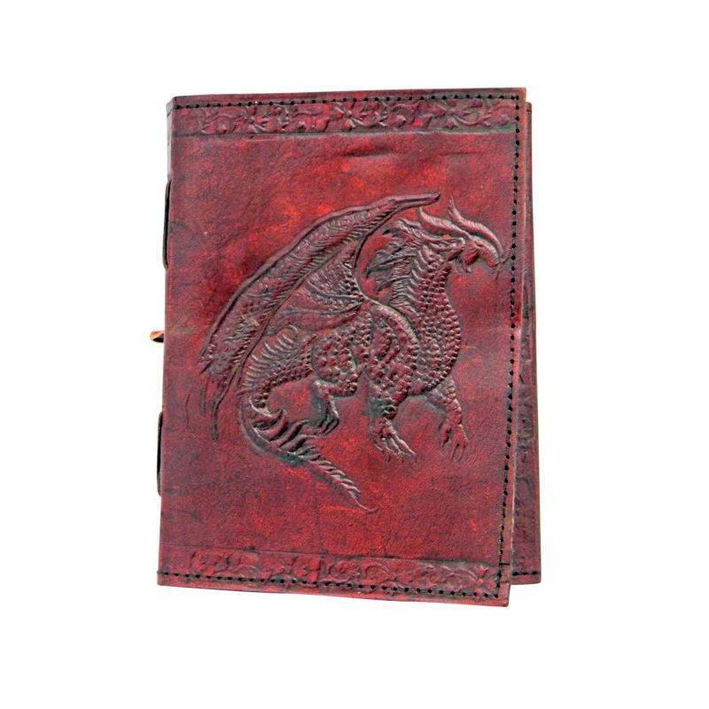 (image for) Dragon Journal Handmade Leather Fantasy Art