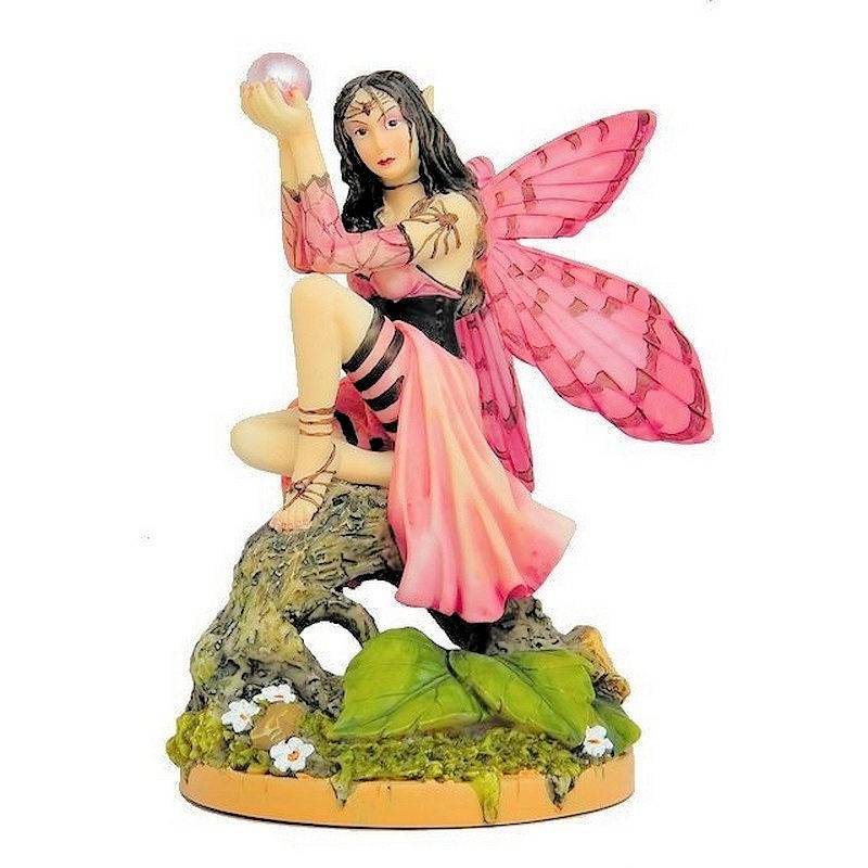 (image for) Spider Weaver Fairy Figurine by Linda Ravenscroft