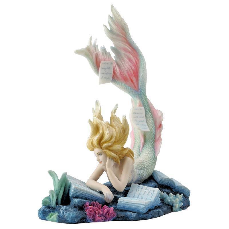 (image for) Lost Books Mermaid Figurine by Tiffany Toland-Scott