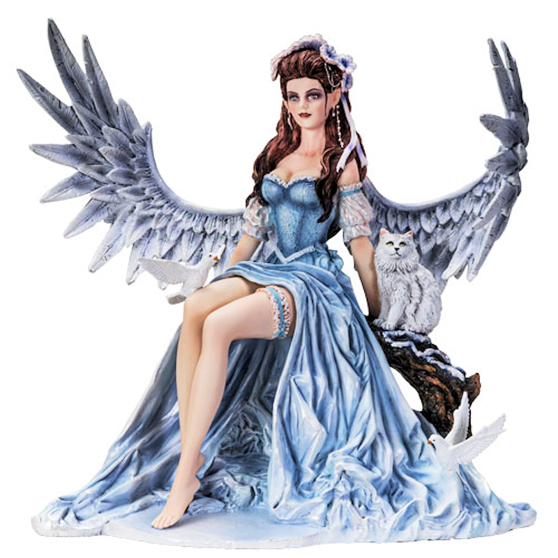 (image for) Winter Angel Figurine by Nene Thomas