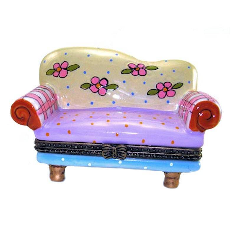 (image for) Floral Sofa Trinket Box