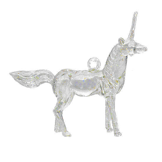 (image for) Unicorn Ornament Opalescent Glass by Egyptian Museum