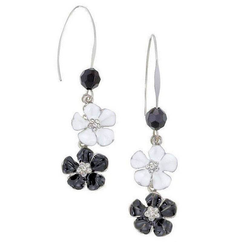 (image for) Casablanca Flowers Chandelier Earrings by Spring Street