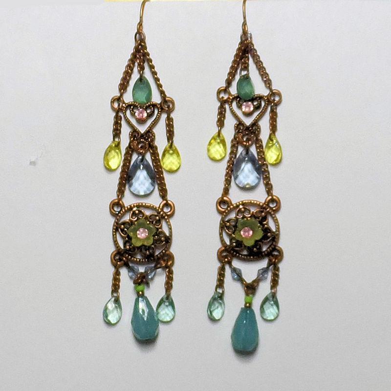 (image for) Dream Catcher Chandelier Earrings by I Love Bracelets