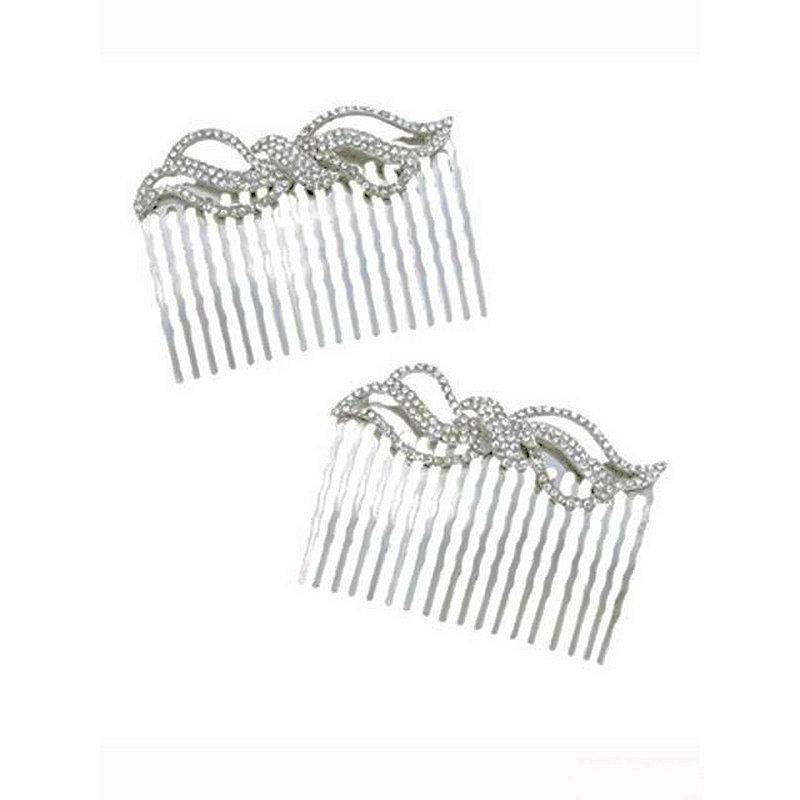 (image for) Wedding Bells Bridal Hair Combs Set of 2 by Spring Street