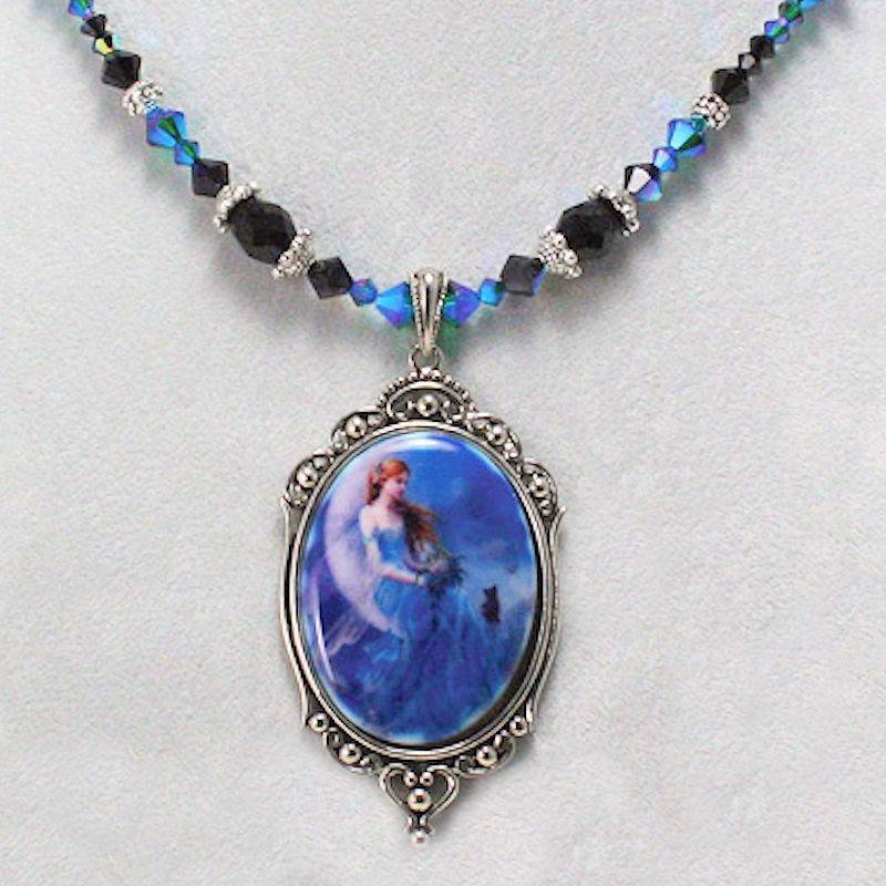 (image for) Wind Moon Fairy Necklace by Nene Thomas