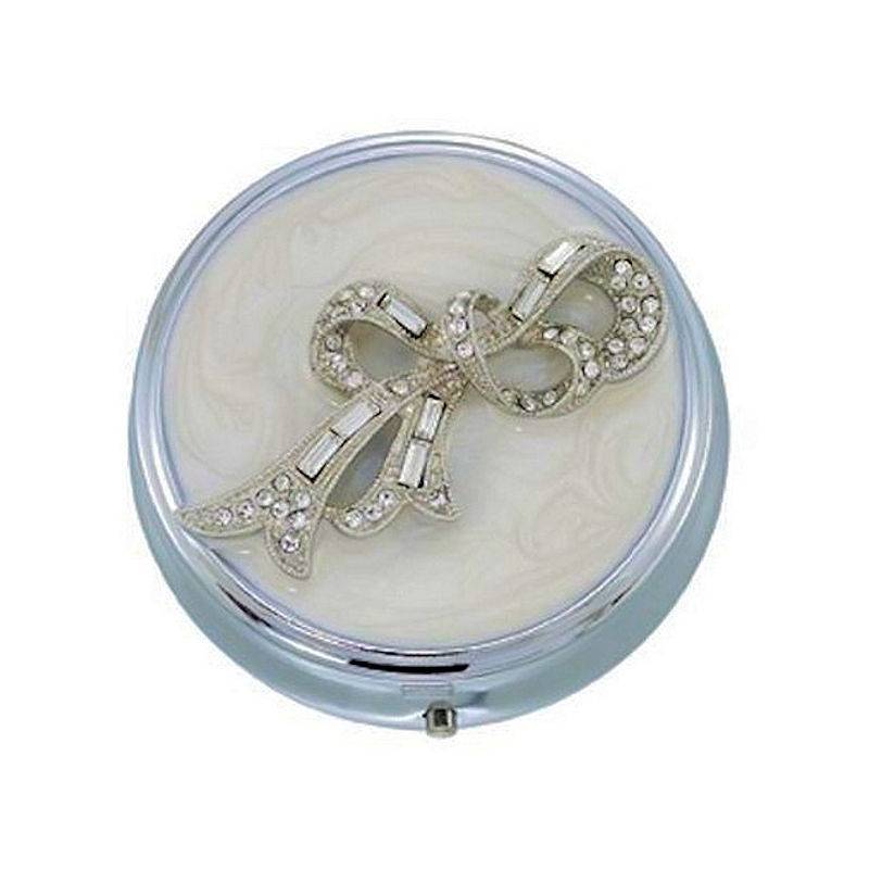 (image for) Wedding Bells Round Metal Pillbox by Spring Street Design