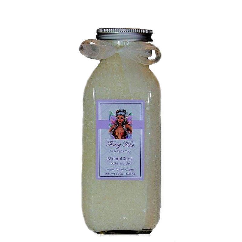 (image for) Bath Salts Mineral Soak Crystals Fairy Kiss Fragrance