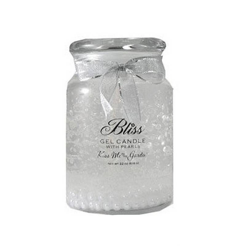 (image for) Gel Candle Bliss Fragrance with Pearls 22 oz